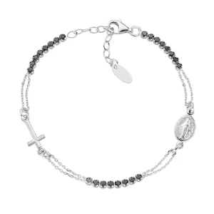 Bracciale donna Amen stile Rosario BRCRMIBNZ3