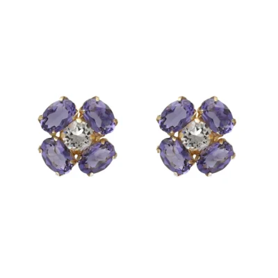 Orecchini donna Victoria Cruz Fiore A5250-12DT