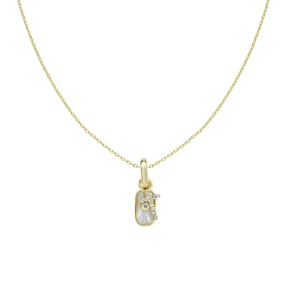 Collana donna Amen Croce OTCLMARCRGBZ1