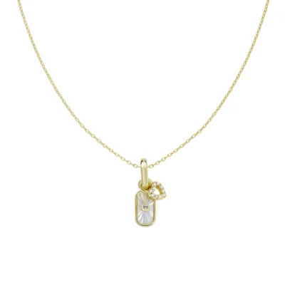 Collana donna Amen Cuore OTCLMARCUGBZ1